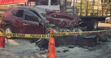 DOS FALLECIDOS EN FATAL ACCIDENTE EN SAN VICENTE TRAS CHOQUE FRONTAL.