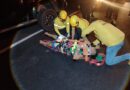 RESCATISTAS DE COMANDOS DE SALVAMENTO LIBERARON A VÍCTIMAS ATRAPADAS EN ACCIDENTE VIAL.