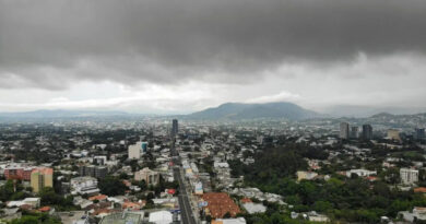 CHUBASCOS Y TORMENTAS AFECTARÁN ESTE DOMINGO DIVERSAS ZONAS DE EL SALVADOR