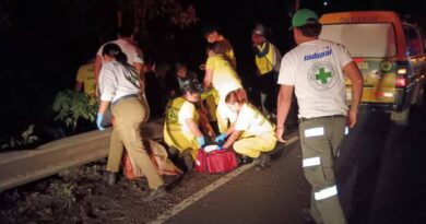 SANTA ANA; UN MUERTO Y UNA HERIDA EN NUEVO ACCIDENTE DE TRÁNSITO EN LA CARRETERA ANTIGUA A SAN SALVADOR