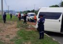 VARIOS ESTUDIANTES UNIVERSITARIOS LESIONADOS TRAS VOLCAR MICROBUS EN CARRETERA DE SANTA ANA A CHALCHUAPA.