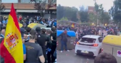 ATROPELLO MÚLTIPLE DEJA VARIOS HERIDOS ANTES DEL DERBI ENTRE ESPANYOL Y BARÇA EN CORNELLÀ-EL PRAT