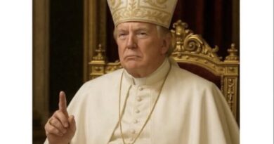 TRUMP PUBLICA IMAGEN COMO PAPA GENERADA POR INTELIGENCIA ARTIFICIAL Y DESATA INDIGNACIÓN MUNDIAL.