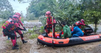 MÁS DE 50,000 EVACUADOS POR INUNDACIONES EN LA PROVINCIA DE HUNÁN, CHINA