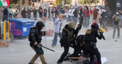 ICE DETIENE A 44 MIGRANTES EN LOS ÁNGELES Y PROTESTAS TERMINAN EN DISTURBIOS
