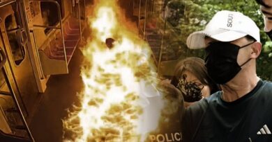 HOMBRE ACUSADO DE INTENTO DE ASESINATO TRAS INCENDIAR TREN LLENO DE PASAJEROS EN SEÚL