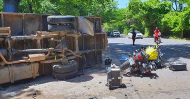 FUERTE ACCIDENTE EN CARRETERA PANAMERICANA DEJA DOS PERSONAS FALLECIDAS EN SAN MIGUEL