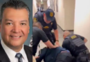 SENADOR DEMÓCRATA ALEX PADILLA FUE ESPOSADO TRAS INTERRUMPIR RUEDA DE PRENSA DE SECRETARIA DE SEGURIDAD NACIONAL