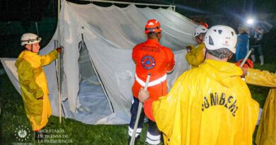 HABILITAN ALBERGUE TEMPORAL PARA AFECTADOS POR SISMOS EN SAN LORENZO, AHUACHAPÁN