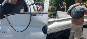 DOS LESIONADOS TRAS FUERTE ACCIDENTE EN LA CARRETERA DE SANTA ANA A SAN SALVADOR