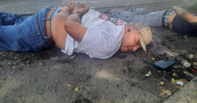 CAPTURARON A DOS SUJETOS TRAS HURTO A TRABAJADORES DE FOVIAL EN SAN MARTÍN
