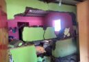 COLAPSAN PAREDES DE VIVIENDA Y PARROQUIA SUFRE DAÑOS EN SAN LORENZO, AHUACHAPÁN
