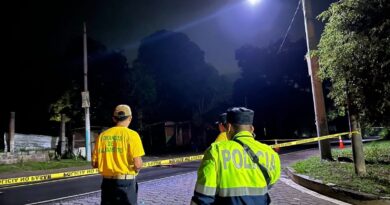 LA IMPRUDENCIA AL CONDUCIR DEJA PEATÓN FALLECIDO EN SANTA ANA