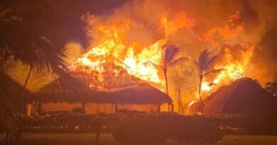 INCENDIO DESTRUYE NUEVE VILLAS DE LUJO EN CAP CANA, REPÚBLICA DOMINICANA
