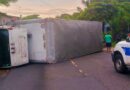 SUJETO EBRIO PROVOCA ACCIDENTE DE TRÁNSITO EN SAN BARTOLOMÉ PERULAPÍA, CUSCATLÁN