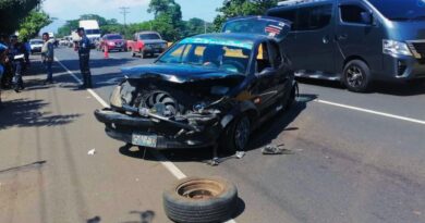 BEBÉ DE DOS MESES RESULTA LESIONDO EN ACCIDENTE DE TRÁNSITO EN SONSONATE