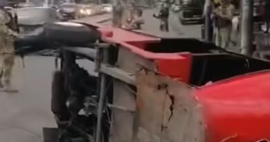 VARIOS LESIONADOS TRAS FUERTE ACCIDENTE EN LA TRONCAL DEL NORTE, RUMBO AL CENTRO DE SAN SALVADOR