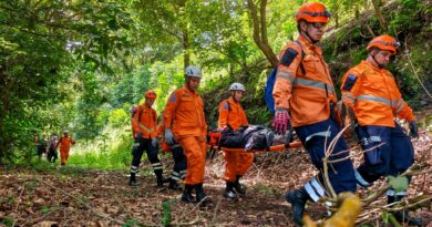 RESCATARON A PERSONA CON GOLPES DE CALOR DURANTE CAMINATA PROHIBIDA EN EL VOLCÁN CHAPARRASTIQUE