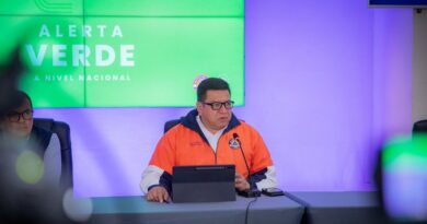 DECRETAN ALERTA VERDE PORQUE LAS LLUVIAS PERSISTIRÁN Y AUTORIDADES ADVIERTEN ALTO RIESGO DE EMERGENCIAS EN EL SALVADOR