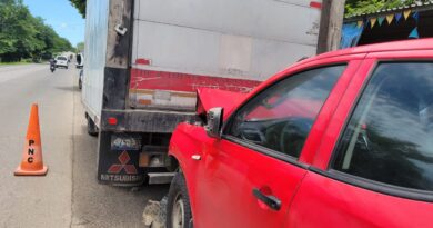 UNA PERSONA LESIONADA EN ACCIDENTE DE TRÁNSITO EN LA CARRETERA LITORAL
