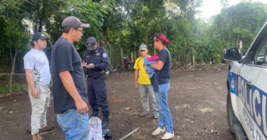 RESCATARON A RECIÉN NACIDO QUE FUE ABANDONADO EN SAN SEBASTIAN SALITRILLO,SANTA ANA