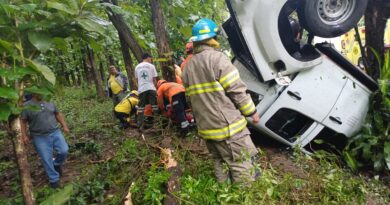 FUERTE ACCIDENTE DE TRÁNSITO EN EL CONGO, SANTA ANA  DEJA VARIOS LESIONADOS
