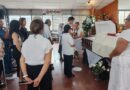 FELIGRESES DESPIDEN AL PADRE JOSÉ MARÍA TOJEIRA EN LA PARROQUIA EL CARMEN DE SANTA TECLA