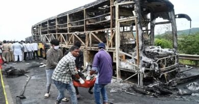 AL MENOS 25 PERSONAS MURIERON TRAS INCENDIARSE UN AUTOBÚS EN INDIA