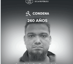 PANDILLERO DE LA MS-13 CONDENADO A 260 AÑOS DE CÁRCEL POR CINCO HOMICIDIOS EN EL SALVADOR