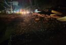 DERRUMBE BLOQUEA CARRETERA DE GUATEMALA HACIA EL SALVADOR