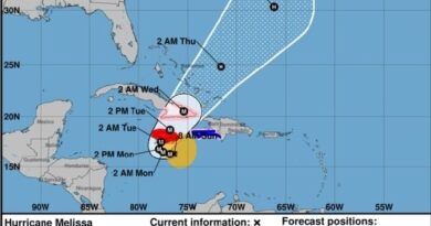 MEDIO AMBIENTE MANTIENE VIGILANCIA DE HURACÁN MELISSA Y TORMENTA SONIA