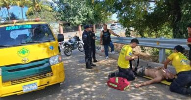 HOMBRE CAE A BARRANCO DE 50 METROS EN  CIUDAD ARCE,LA LIBERTAD
