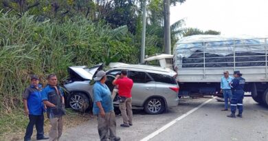 FUERTE ACCIDENTE EN AUTOPISTA COMALAPA DEJA VARIOS LESIONADOS