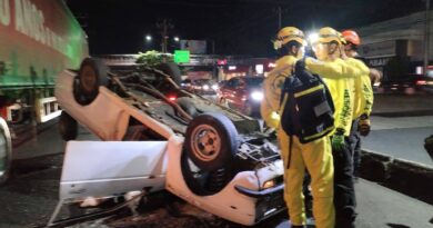 VARIOS ACCIDENTES DE TRÁNSITO DEJAN LESIONADOS Y UN FALLECIDO EN DIFERENTES PUNTOS DEL PAÍS