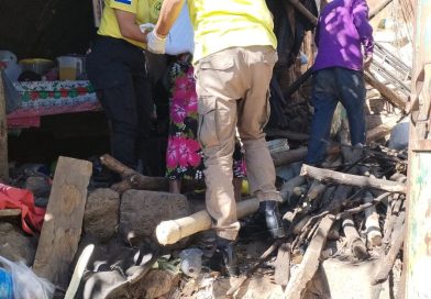 SANTA ANA; DOS ADULTOS MAYORES RESULTARON LESIONADOS TRAS COLAPSO PARCIAL DEL TECHO DE UNA VIVIENDA