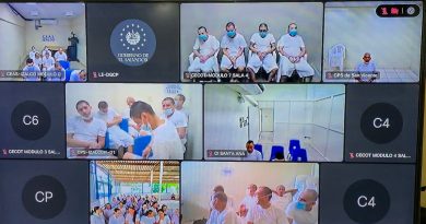 CONTINÚA AUDIENCIA ÚNICA CONTRA 163 MIEMBROS DE LA MS-13 EN LA LIBERTAD