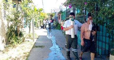 HOMBRE SUFRE QUEMADURAS EN EXPLOSIÓN DE CILINDRO DE GAS EN ILOPANGO