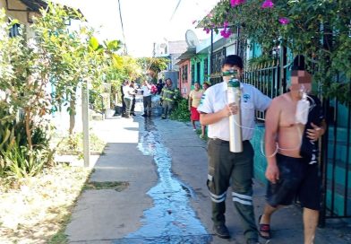 HOMBRE SUFRE QUEMADURAS EN EXPLOSIÓN DE CILINDRO DE GAS EN ILOPANGO