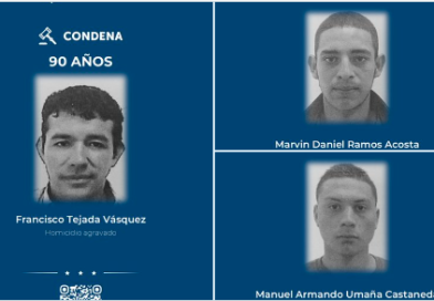 CONDENARON A 90 AÑOS DE PRISIÓN A AUTOR INTELECTUAL DE TRIPLE HOMICIDIO EN METAPÁN,SANTA ANA