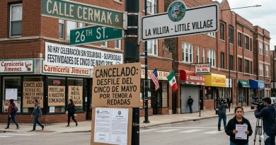 SUSPENDEN FESTEJOS DEL CINCO DE MAYO EN CHICAGO ESTADOS UNIDOS POR TEMOR A OPERATIVOS MIGRATORIOS