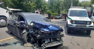 ACCIDENTE DE TRÁNSITO DEJÓ CUATRO LESIONADOS EN EL PALMARCITO, LA LIBERTAD