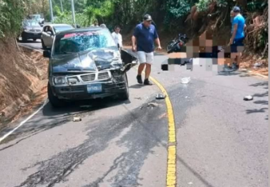 ACCIDENTE DE TRÁNSITO EN CARRETERA A JAYAQUE DEJA DOS PERSONAS LESIONADAS