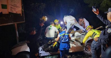 VIVO DE MILAGRO!!! HOMBRE RESULTA LESIONADO TRAS ACCIDENTE EN CARRETERA PANAMERICANA EN SANTA ANA