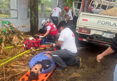 SEIS PERSONAS RESULTAN LESIONADAS EN ACCIDENTE DE TRÁNSITO EN SAN FRANCISCO GUAJOYO, METAPÁN