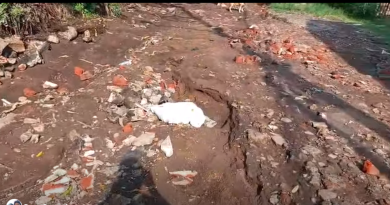 RESIDENTES DENUNCIAN DETERIORO DE CALLES EN LA COLONIA FERROCARRIL DE SANTA ANA