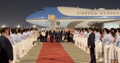 TRUMP INICIA VISITA OFICIAL A CHINA EN MEDIO DE TENSIONES COMERCIALES