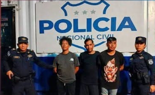 CAPTURARON A TRES HOMBRES ACUSADOS DE AGREDIR Y AMENAZAR A UNA PERSONA EN SANTA ANA