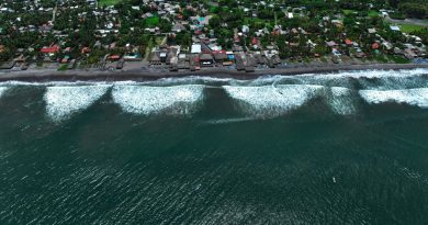 OLEAJE MÁS RÁPIDO Y ALTO AFECTARÁ LA COSTA SALVADOREÑA ENTRE EL 31 DE MAYO Y EL 2 DE JUNIO
