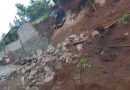 INTENSAS LLUVIAS PROVOCAN DERRUMBE DE MURO DE CONTENCIÓN EN SAN MIGUEL
