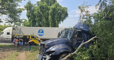 PERSONA RESULTA LESIONADA EN ACCIDENTE DE TRÁNSITO SOBRE LA CARRETERA PANAMERICANA